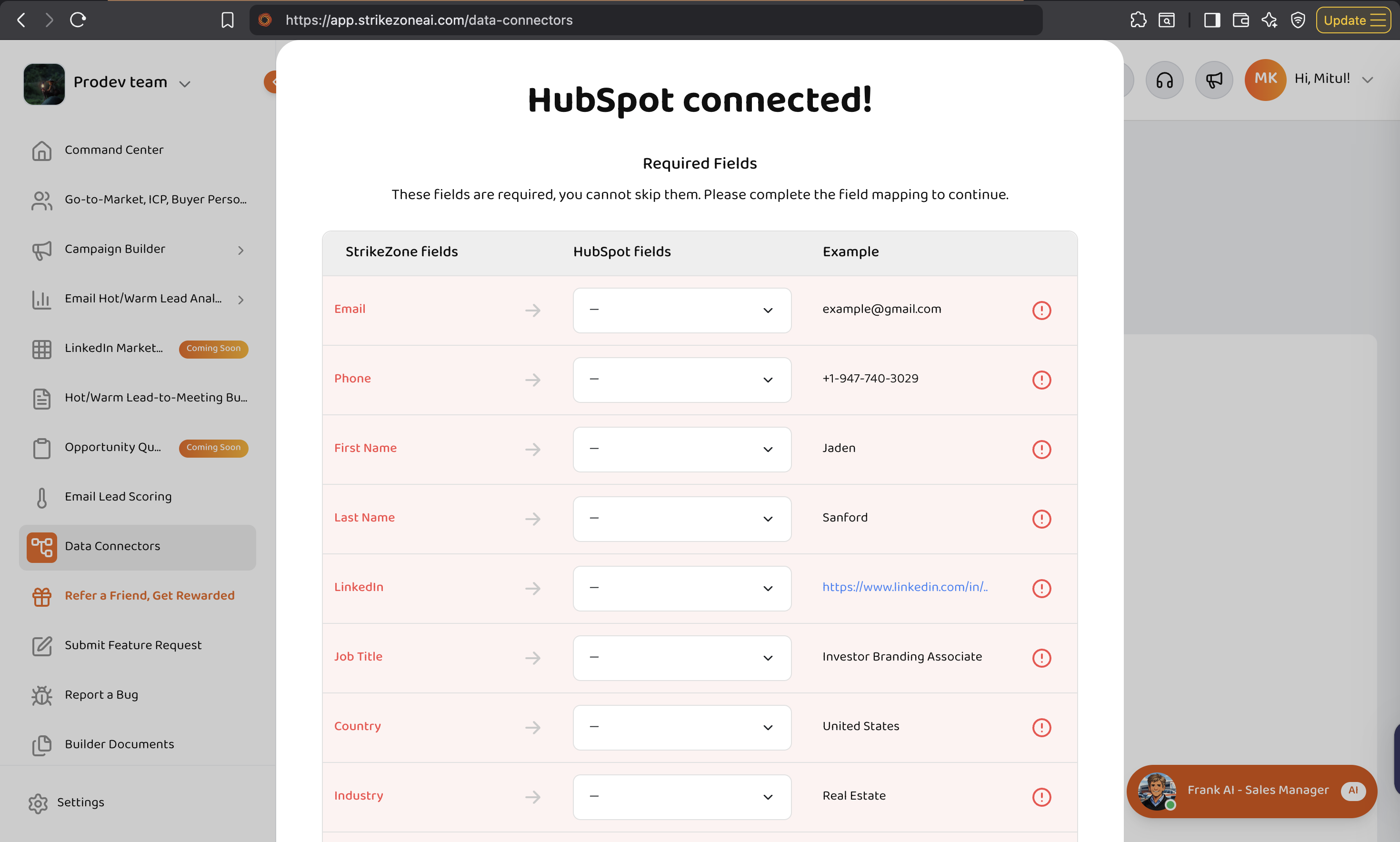 HubSpot Authorization