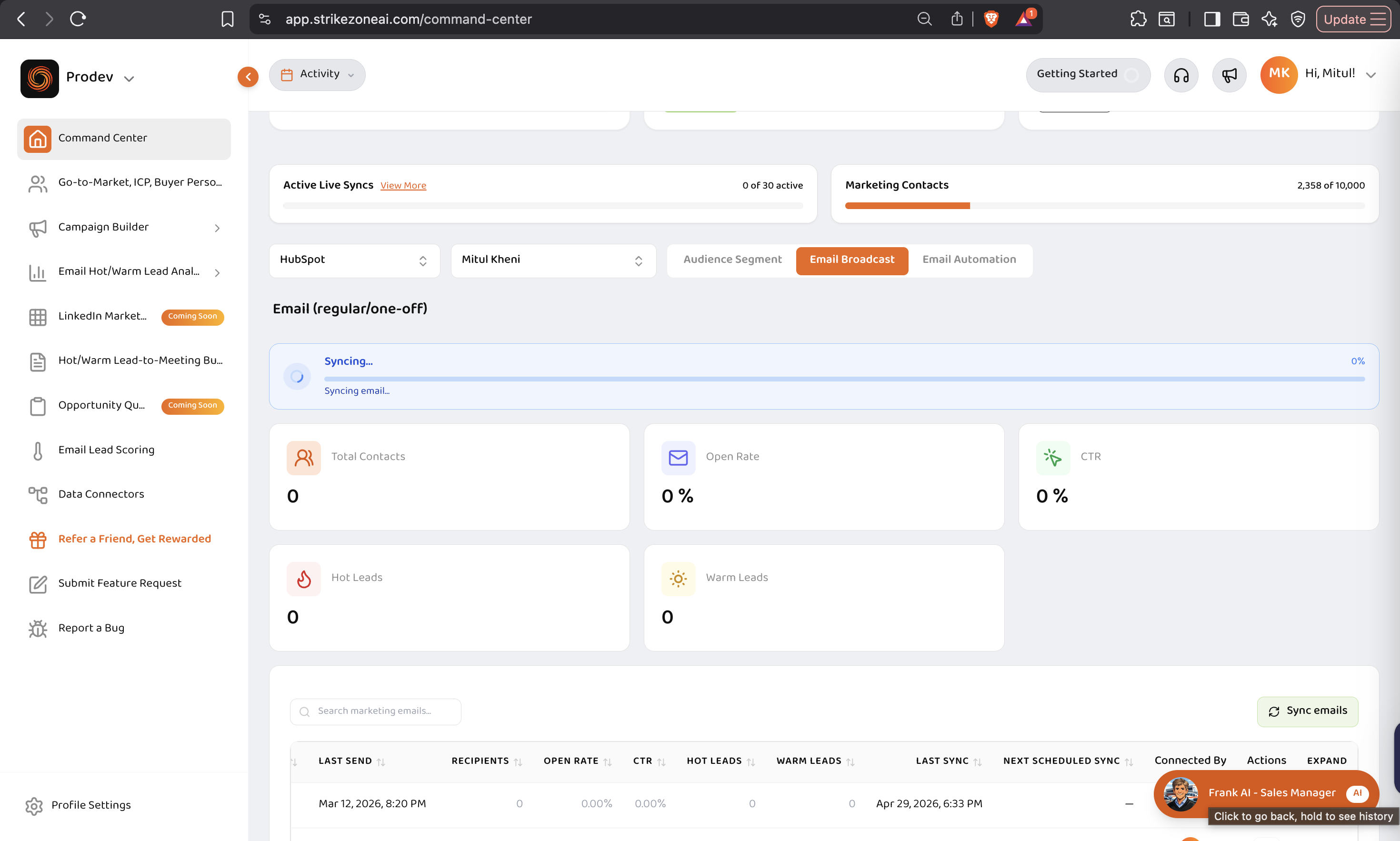 HubSpot Authorization